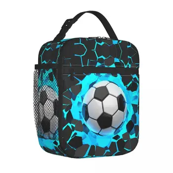 Футбольные Мячи, изолированная сумка для ланча, спортивный контейнер для ланча большой емкости, сумка-холодильник, ланч-бокс для путешествий в колледж, мужчины